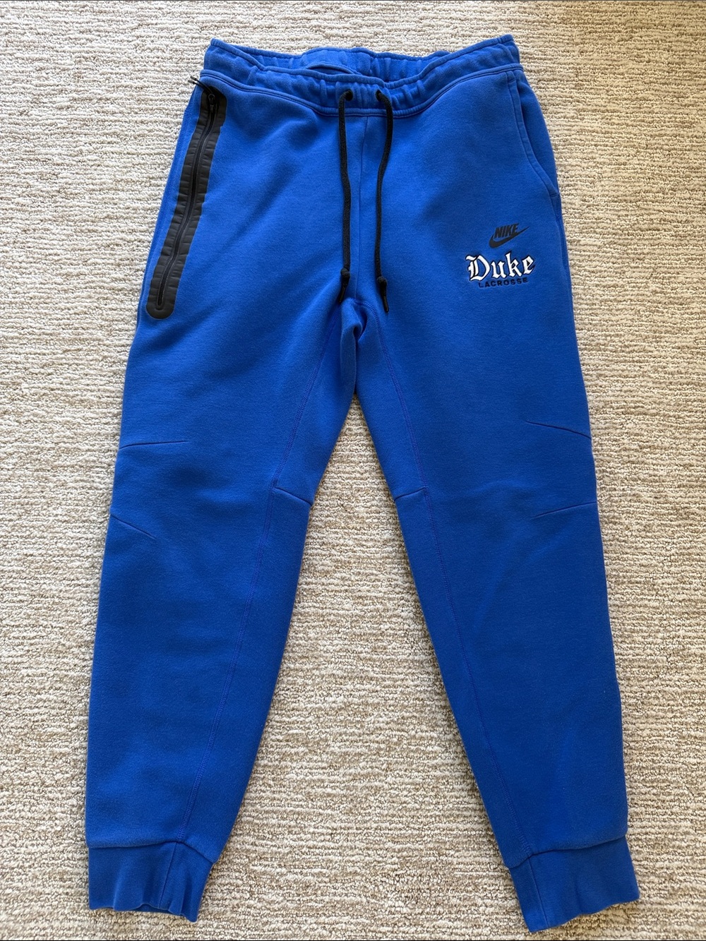 Duke Lacrosse Nike Sports Tech Fleece Pants Size L